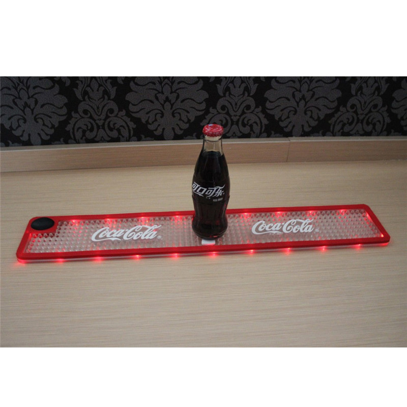 Waterproof Custom Logo LED Bar Mat