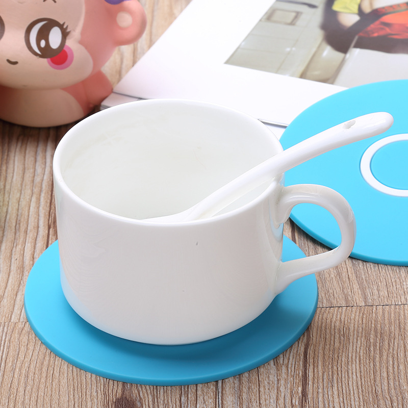 Silicon Rubber Soft PVC Heat Resistant Cup Mat