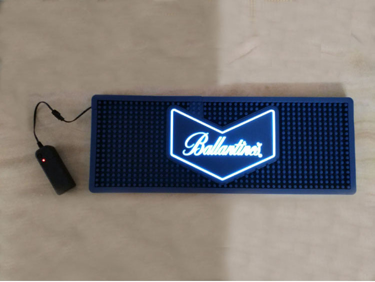 light up bar mats