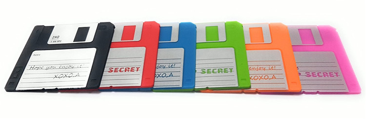 Floppy Disk Coasters
