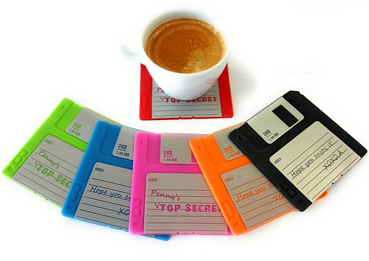 Floppy Disk Coasters 2