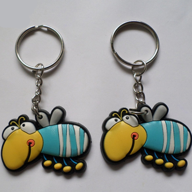 Custom Rubber Keychain With 3D Aspect 3