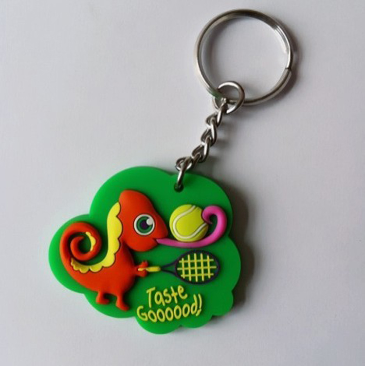 Custom Rubber Keychain With 3D Aspect 6