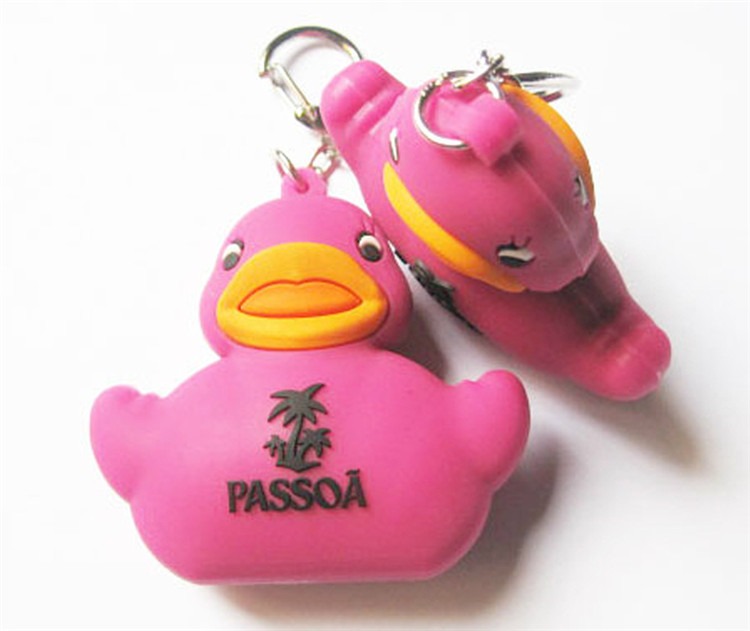 Full 3D Custom PVC Rubber Keychain 3