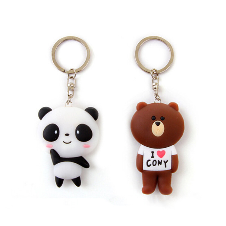 Full 3D Custom PVC Rubber Keychain 5