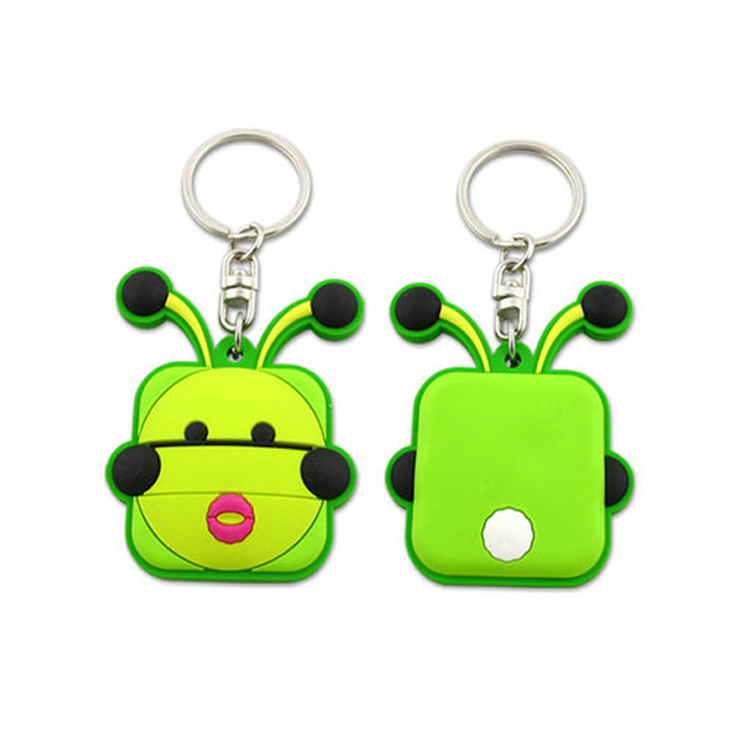 Double Sided Custom PVC Rubber Keychain 6