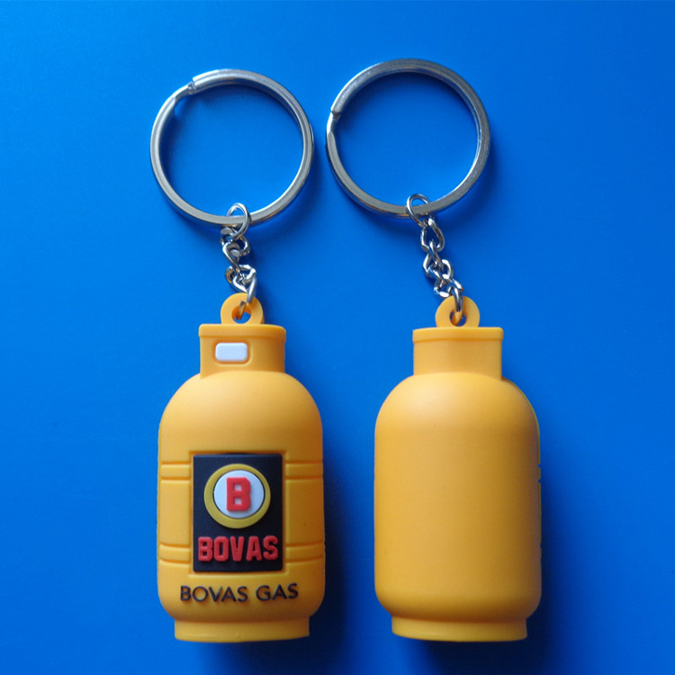 Double Sided Custom PVC Rubber Keychain 12