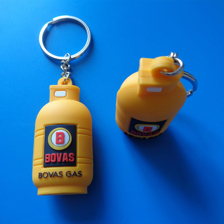 Double Sided Custom PVC Rubber Keychain 13