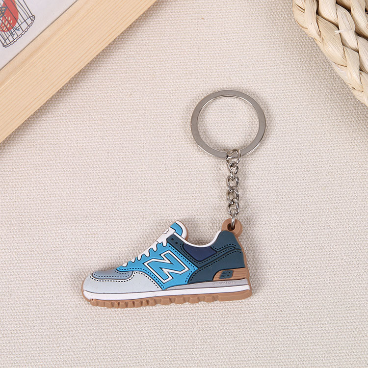 Custom PVC Rubber Shoes Keychain 8