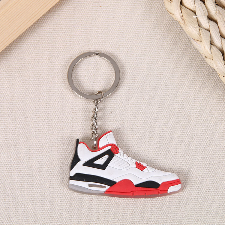 Custom PVC Rubber Shoes Keychain 9