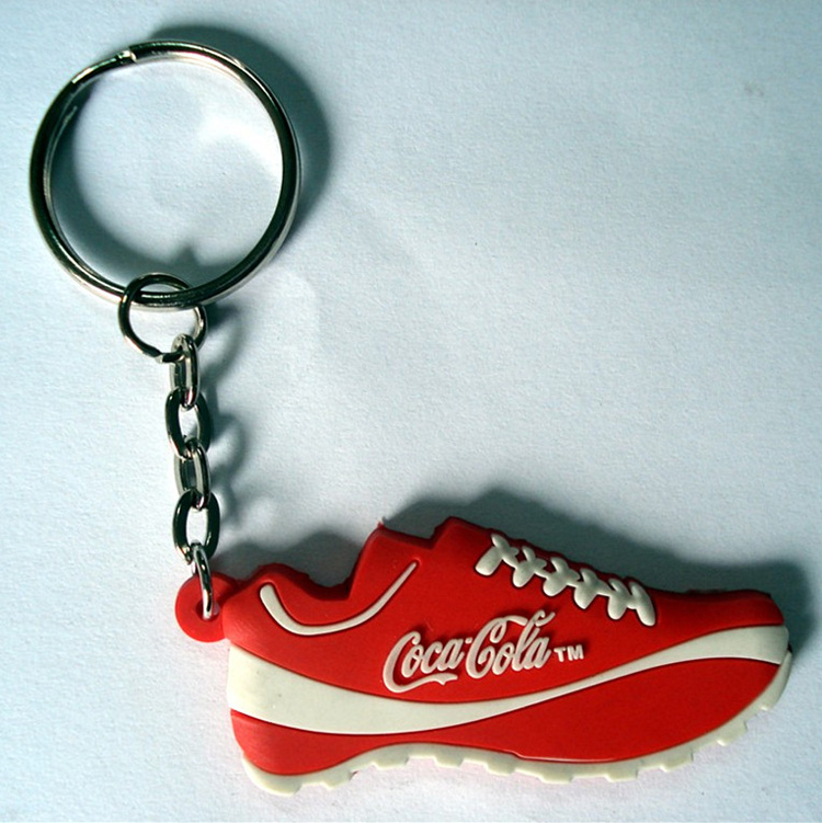 Custom PVC Rubber Shoes Keychain 10