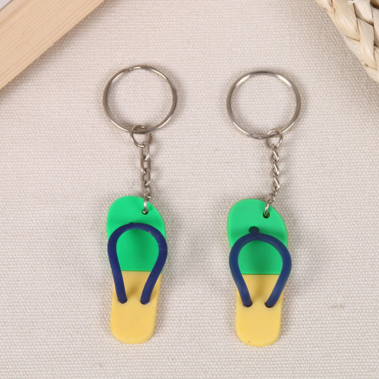 Custom PVC Rubber Shoes Keychain 12