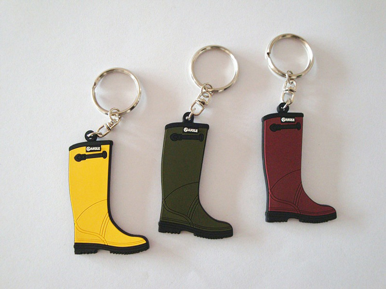 Custom PVC Rubber Shoes Keychain 15