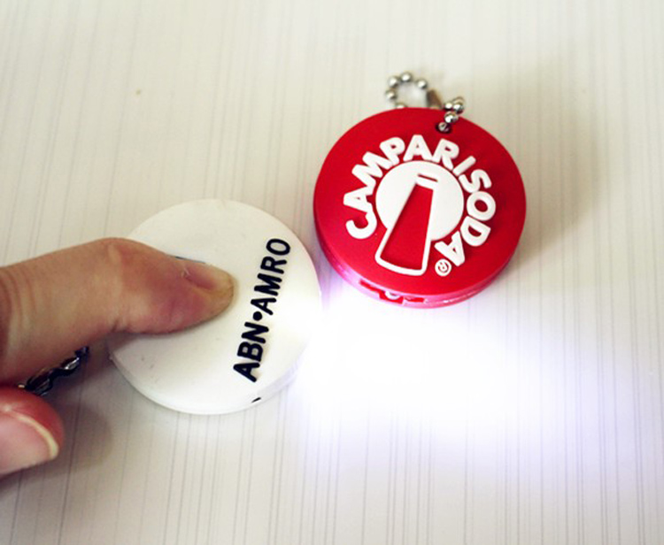 Custom PVC Rubber LED Keychain 3