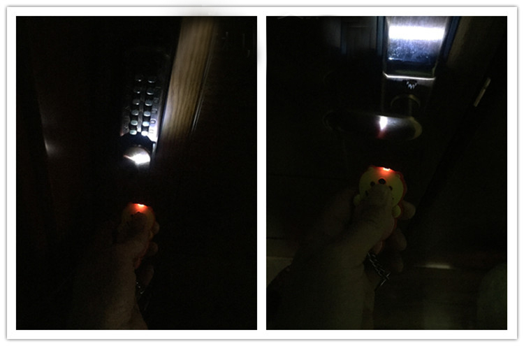 Custom PVC Rubber LED Keychain 21